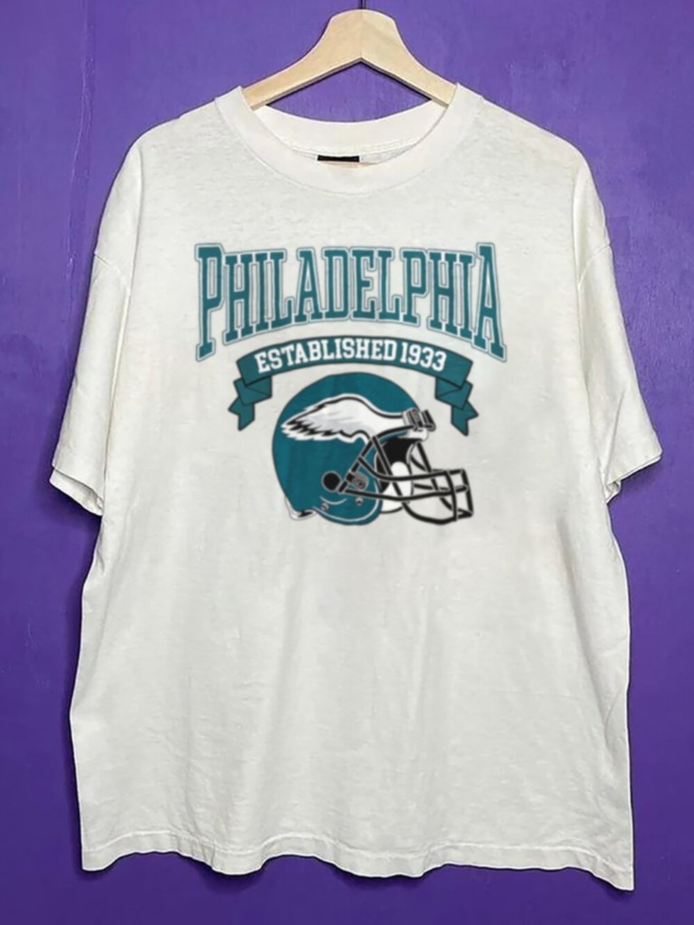 Vintage Philadelphia Eagles Football Shirt, Philadelphia Eagles Est 1933 Shirt